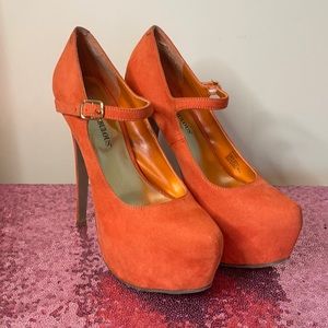 JustFab platform heels